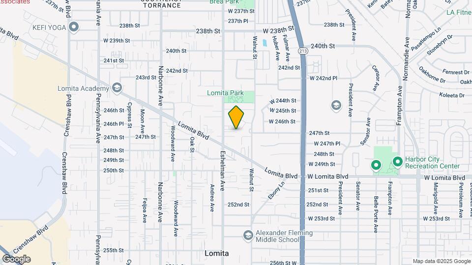 24638 Eshelman Ave Map and Location Details