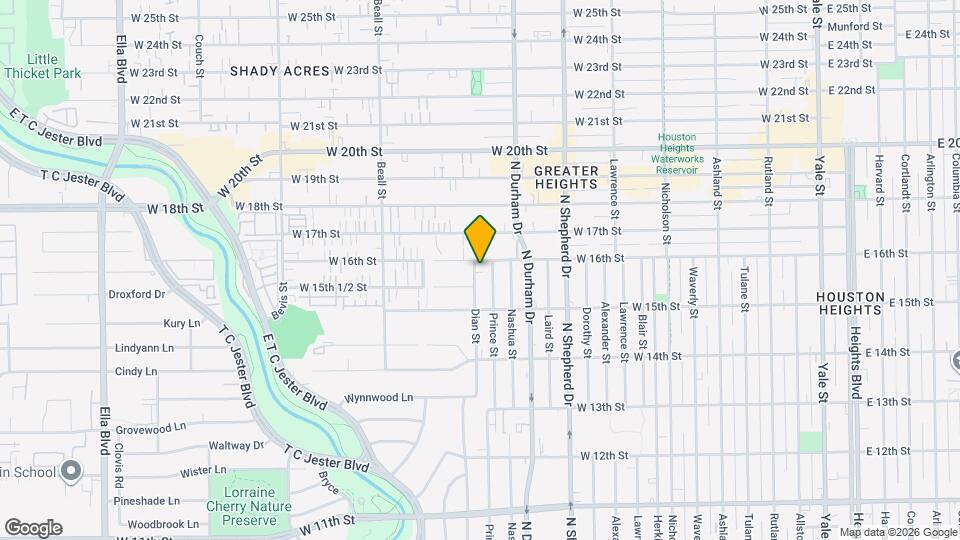 1538 Dian St Map and Location Details