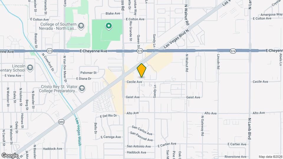 3610 Cecile Ave Map and Location Details
