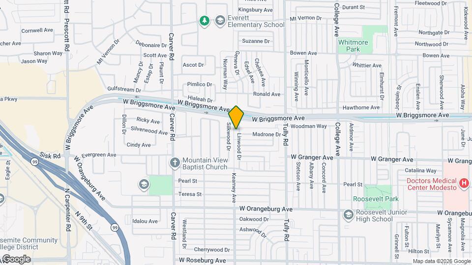 1701 Linwood Dr Map and Location Details