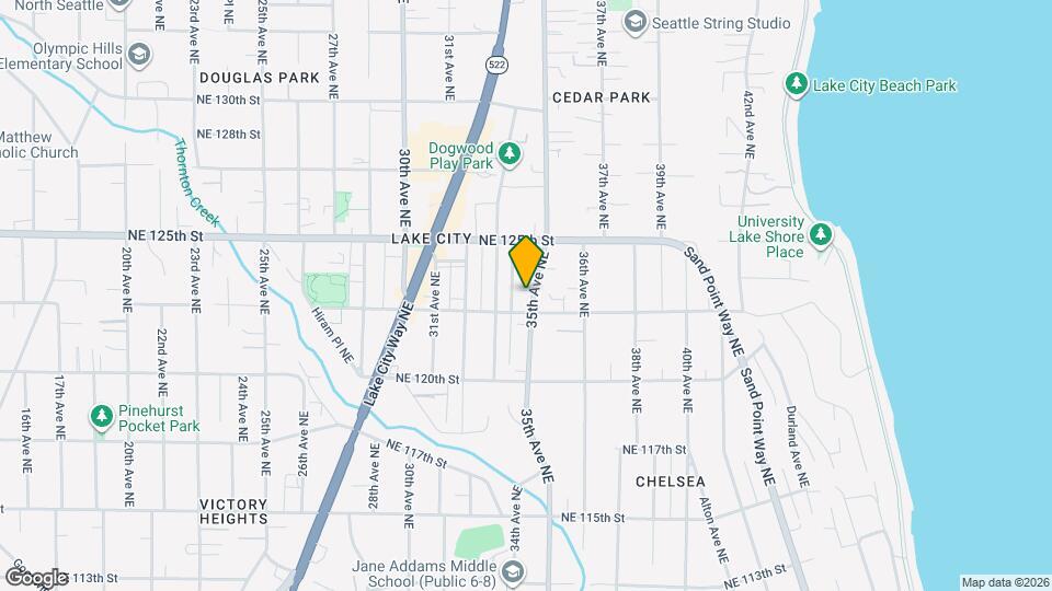 12313 35th Ave NE Map and Location Details