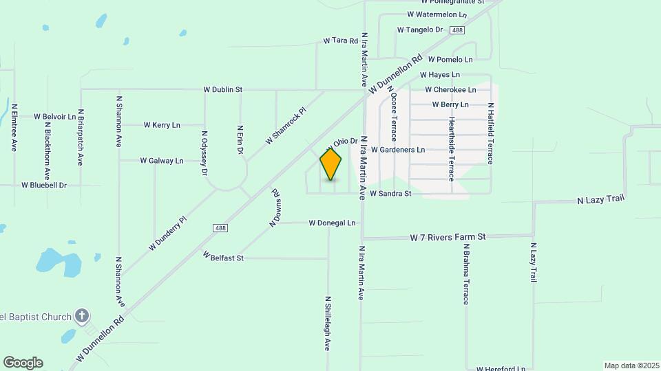 8320 N Bardge Terrace Map and Location Details