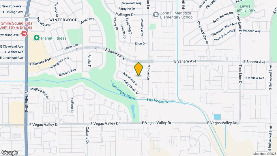 5730 Coleridge Way Map and Location Details