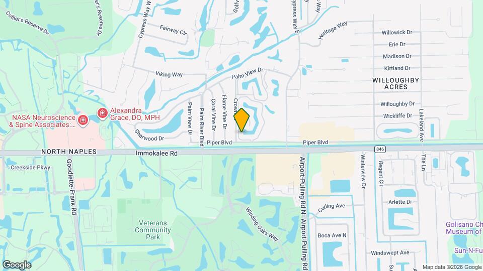 113 Wading Bird Cir, Unit 206 Map and Location Details