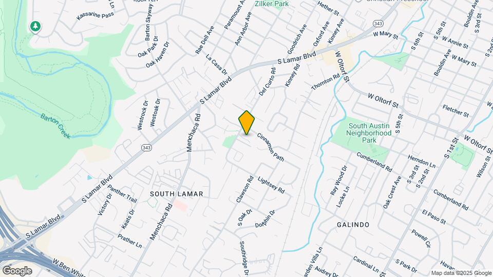 2807 Del Curto Rd Map and Location Details