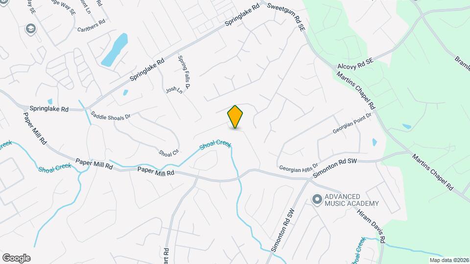 605 Castlebrooke Dr SE Map and Location Details