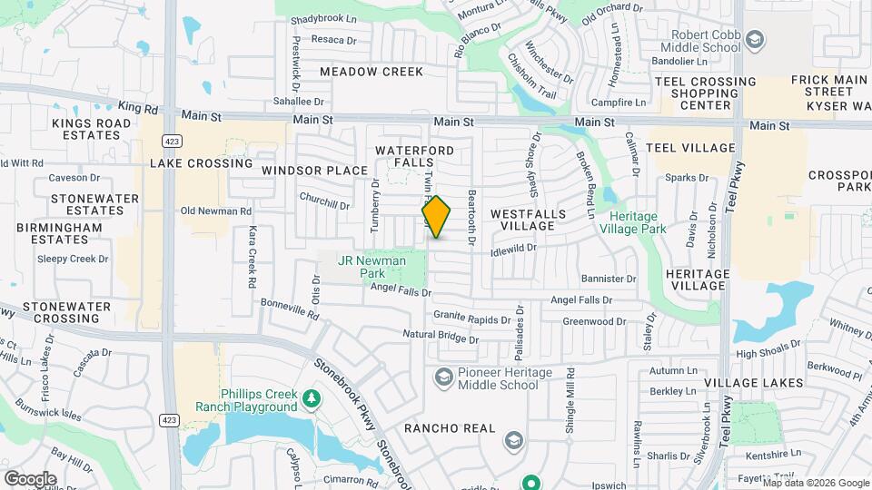 1548 Idlewild Dr Map and Location Details
