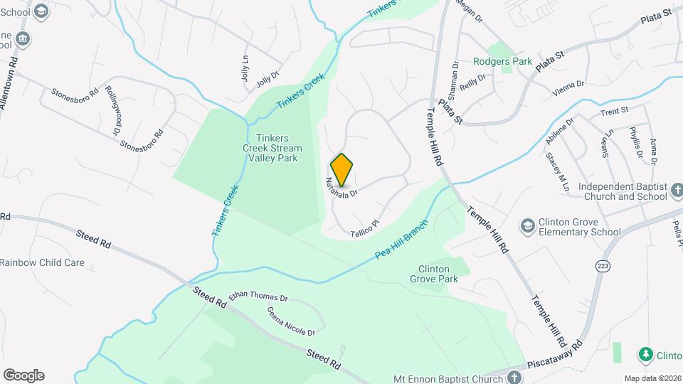 4549 Natahala Dr Map and Location Details