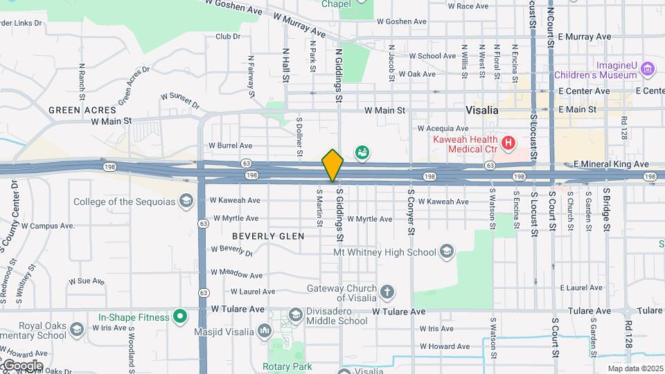 1307 W Noble Ave Map and Location Details