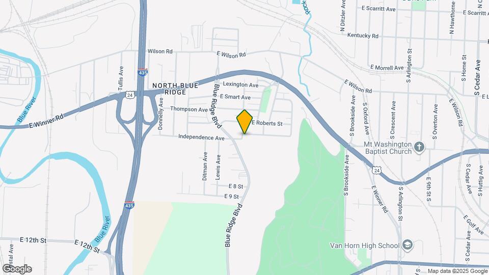 8801 E Independence Ave Mapa y Detalles de la Ubicación