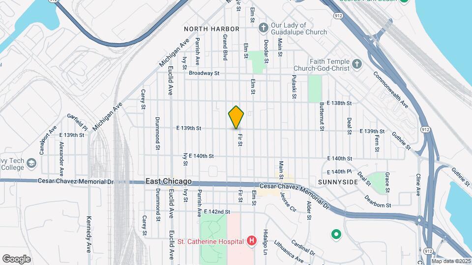 3904 S Fir St Map and Location Details