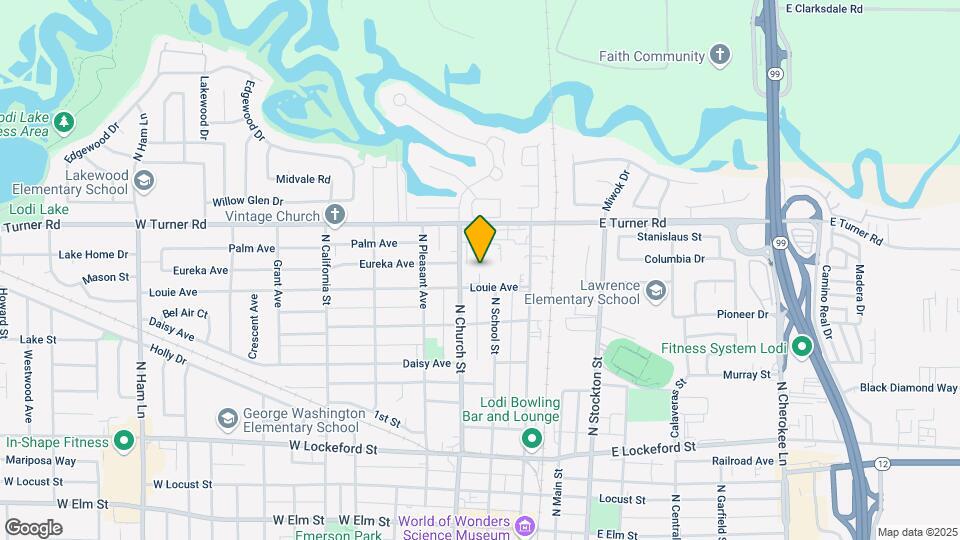 Lodi Commons Senior Living Map and Location Details