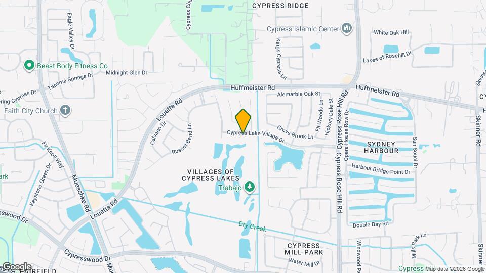 18631 Cypress Lake Village Dr Map and Location Details