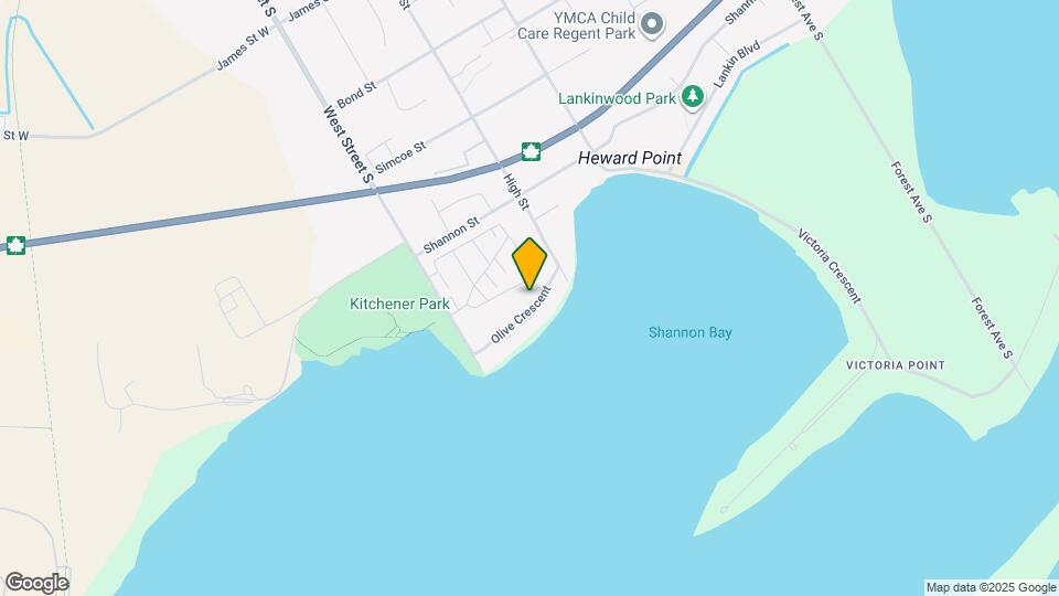 56 Olive Crescent Map and Location Details