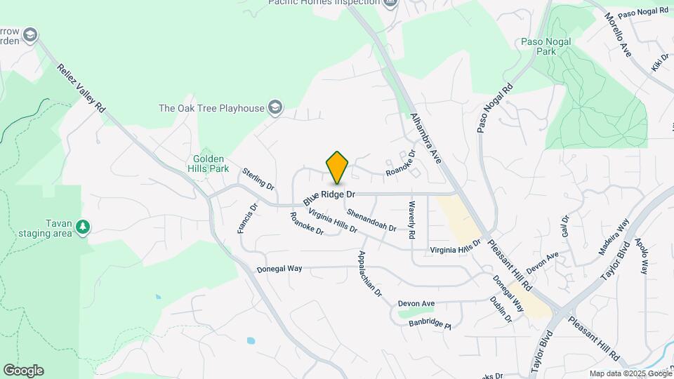 406 Blue Ridge Dr Map and Location Details