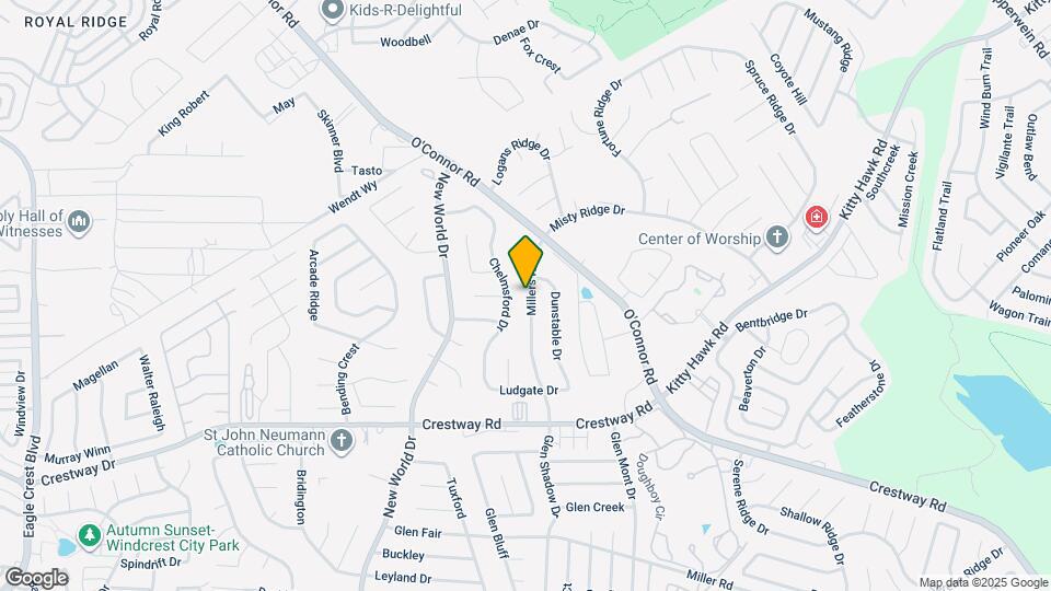 9567 Millers Ridge Map and Location Details