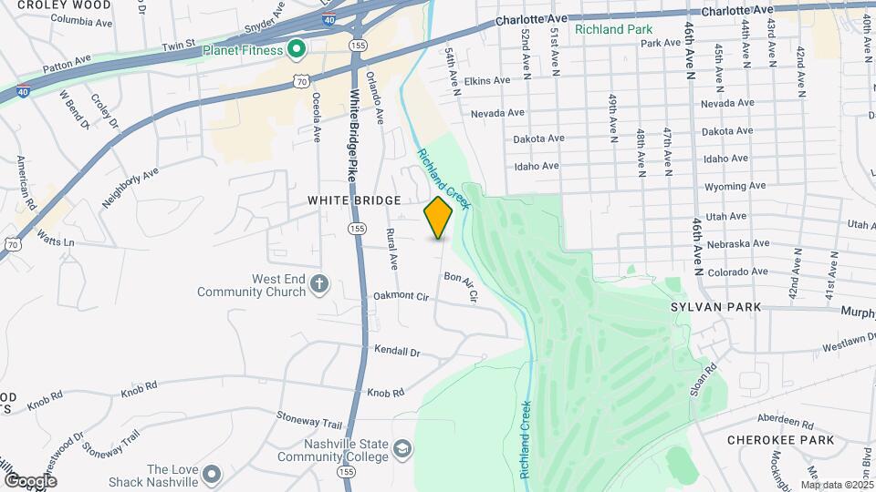 5623 Meadowcrest Ln Map and Location Details