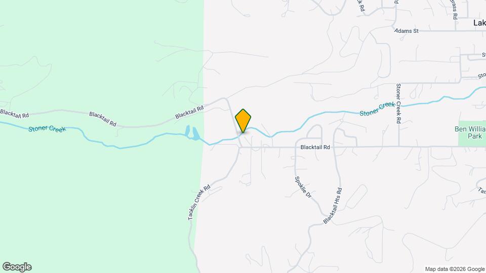 635 Blacktail Rd Mapa y Detalles de la Ubicación