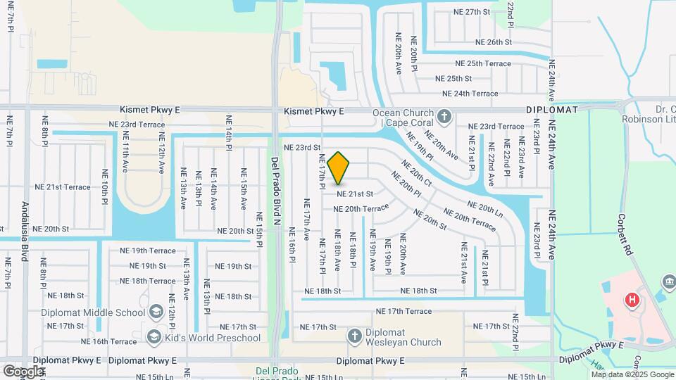 1729 NE 21st St Map and Location Details