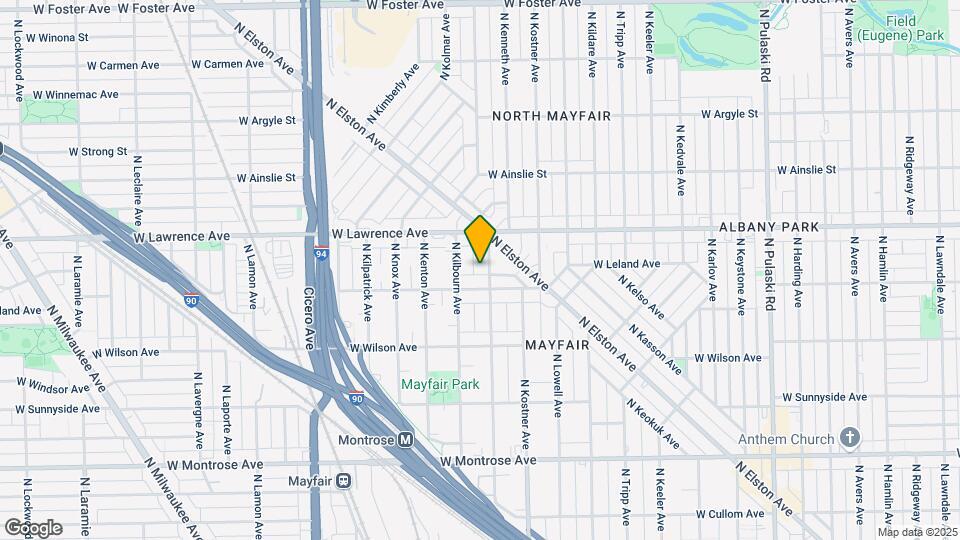 4716 N Kenneth Ave Map and Location Details