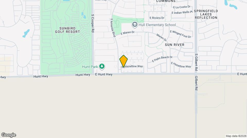 2269 E Hazeltine Way Mapa y Detalles de la Ubicación