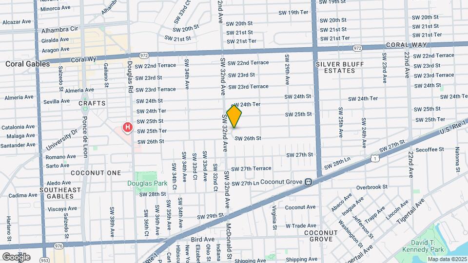 3192 SW 25th Ter Map and Location Details