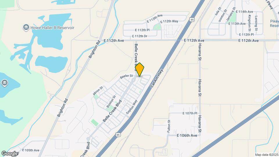 10975 Dayton Ct Map and Location Details