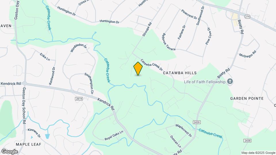 3643 Creekside Dr Map and Location Details