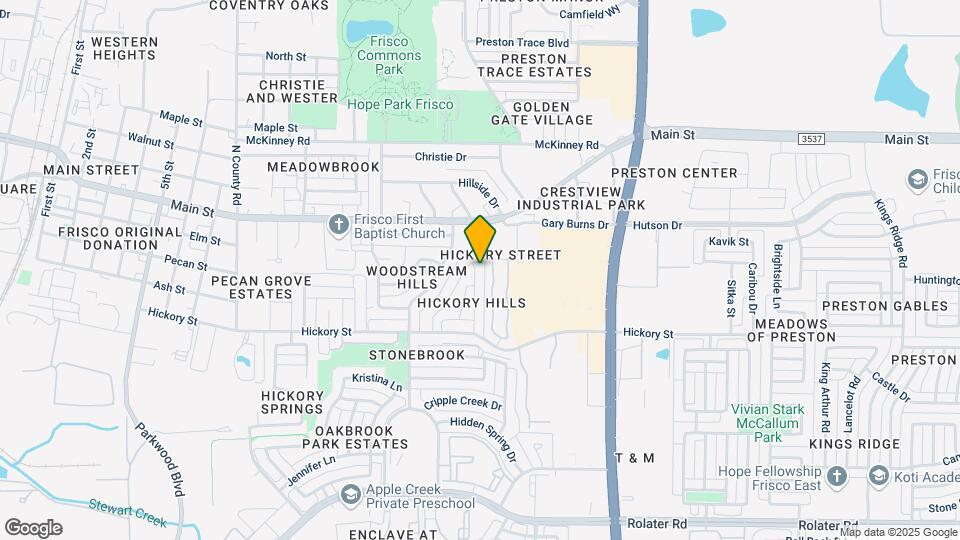 8738 Hawthorne St Map and Location Details