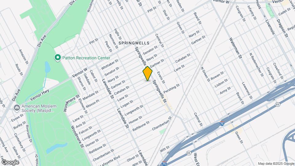 8040 Lane St Map and Location Details