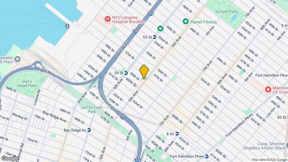 5818 5th Ave Map and Location Details
