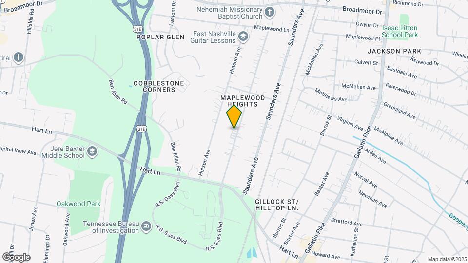 3854 Edwards Ave Map and Location Details