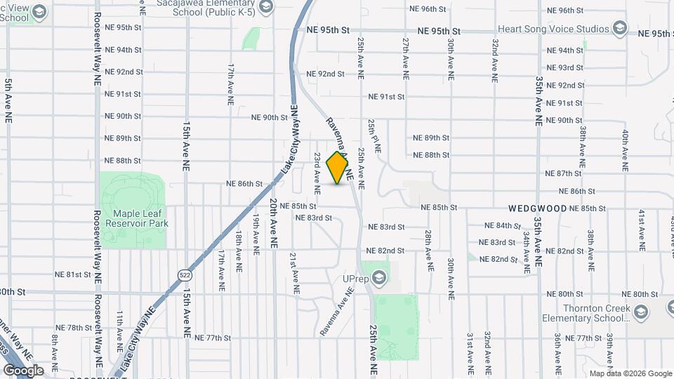 2327 NE 86th St Map and Location Details
