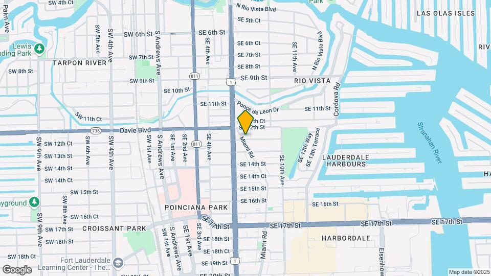 1220 Miami Rd Map and Location Details