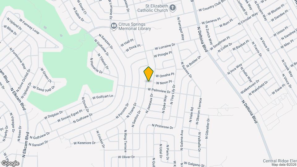 8267 N Santos Dr Map and Location Details