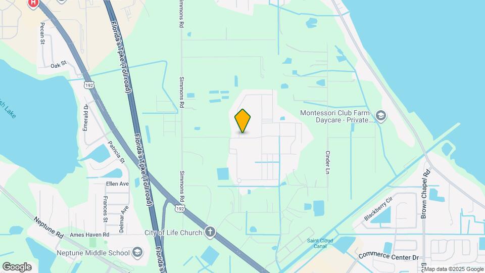 1399 Asher Mason Ave Map and Location Details