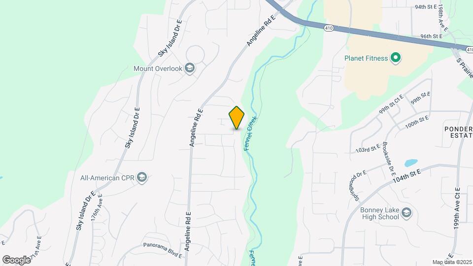 10096 185th Ave E Map and Location Details