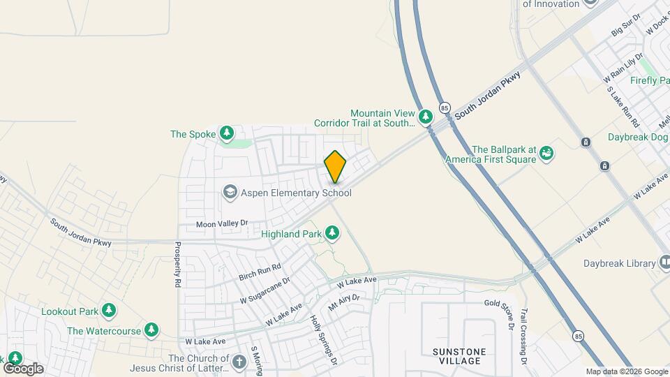 6078 W S Jordan Pkwy Map and Location Details