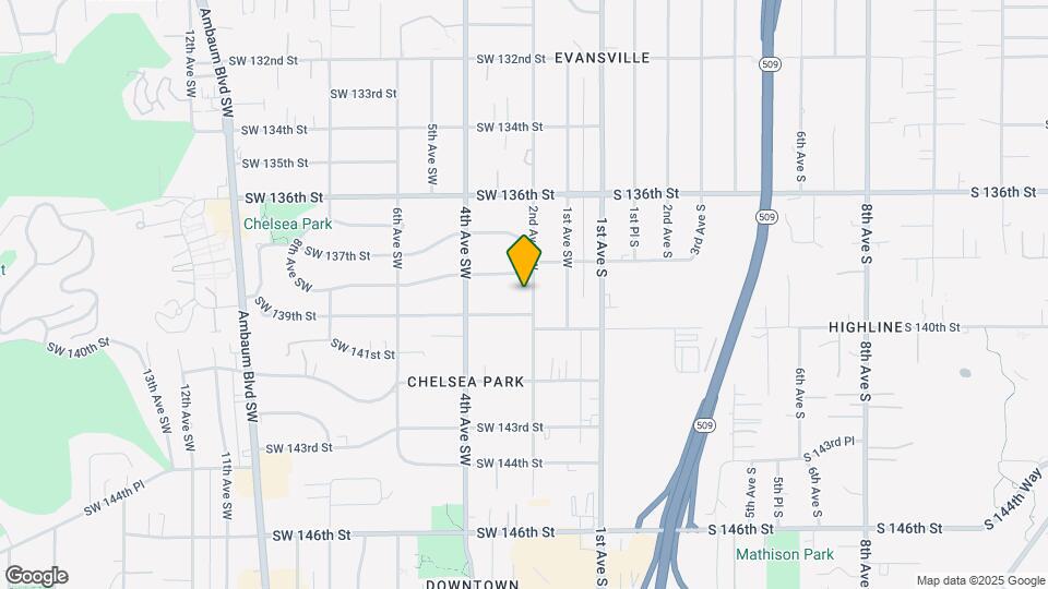 13817 2nd Ave SW Map and Location Details