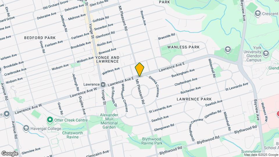 214 Dinnick Crescent Map and Location Details