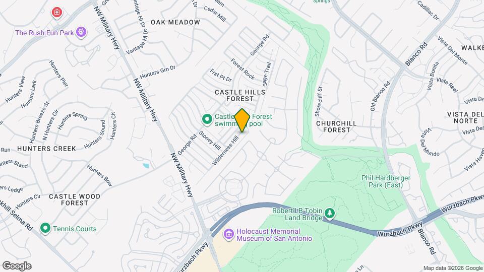 2314 Wilderness Hill Map and Location Details