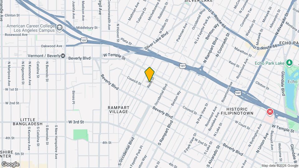 213 N Reno St, Unit 213 3.4 Map and Location Details