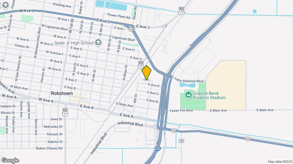 811 E Ave D Mapa y Detalles de la Ubicación