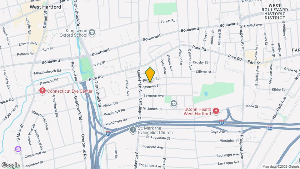 126 Thomas St Map and Location Details