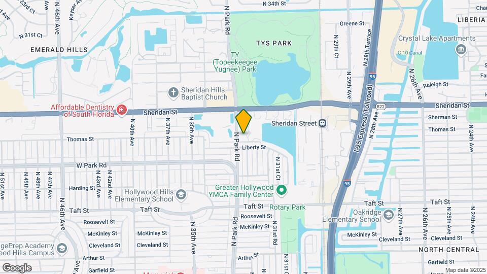 2200 Park Ln Map and Location Details