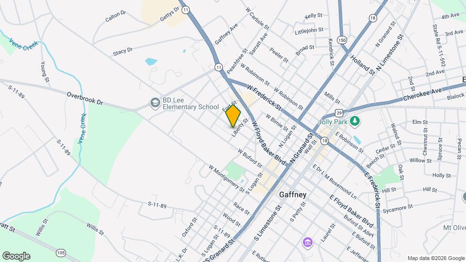 401 Holmes St Map and Location Details