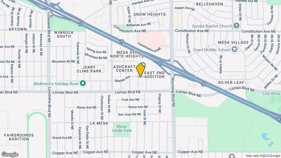 1038 Texas St NE, Unit Unit A Map and Location Details