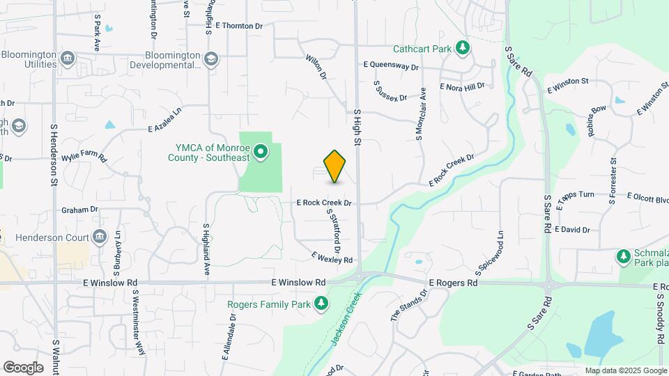 2625 S Stratford Dr Map and Location Details