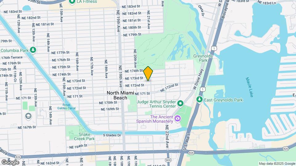 2081-2095 NE 172nd St Mapa y Detalles de la Ubicación