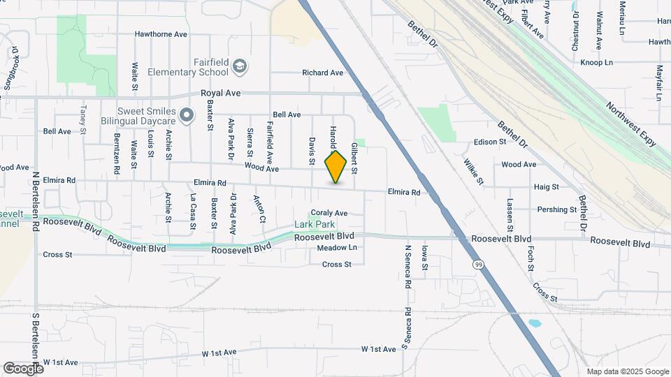 3186 Elmira Rd Map and Location Details